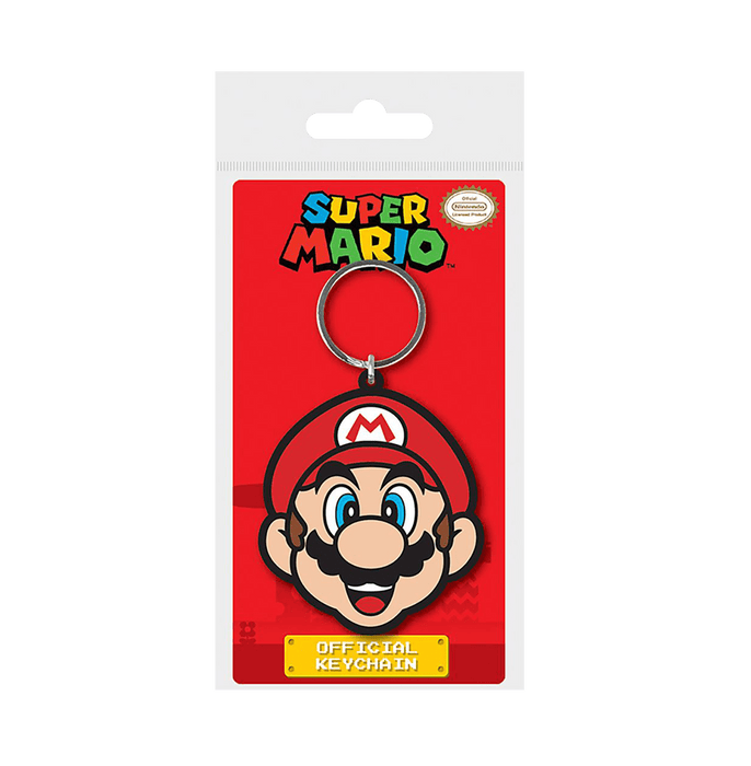 Super Mario Mario Pvc Keychain - www.entertainmentstore.in