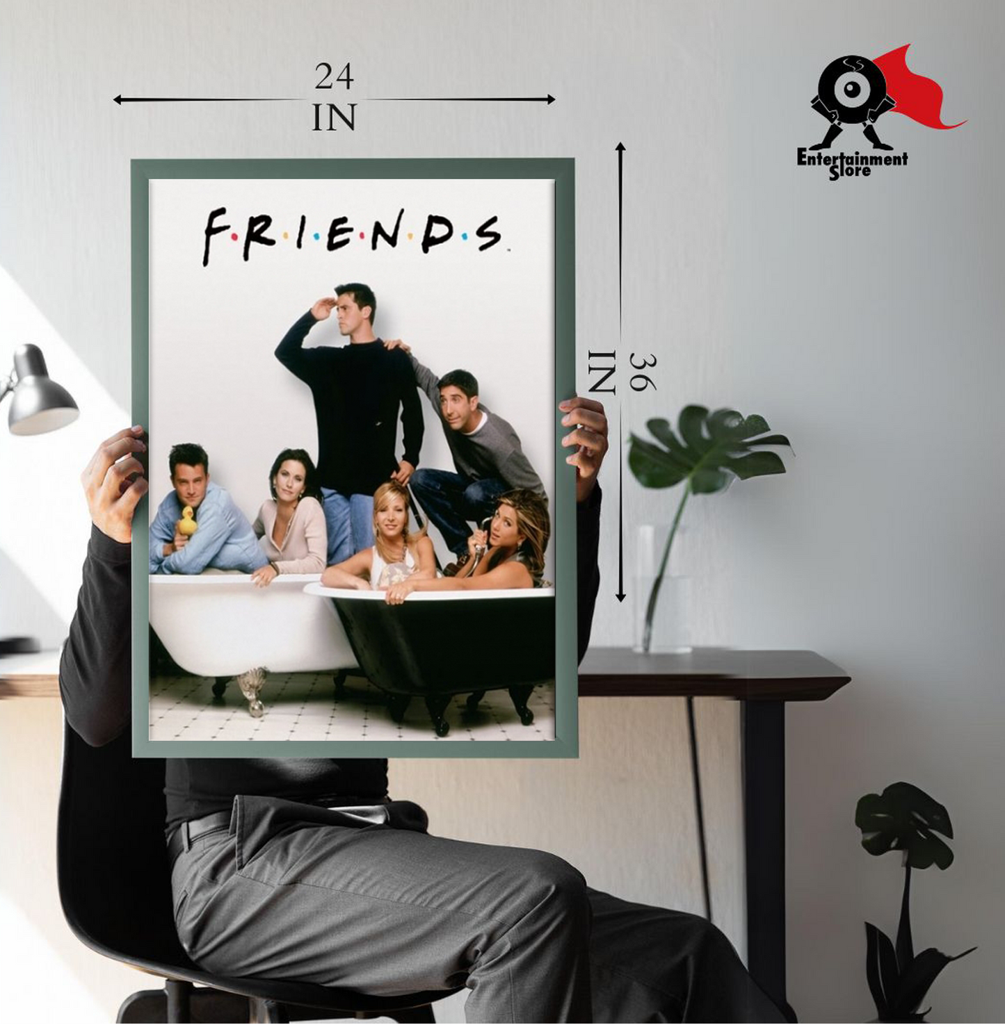 Friends Tub Maxi Poster