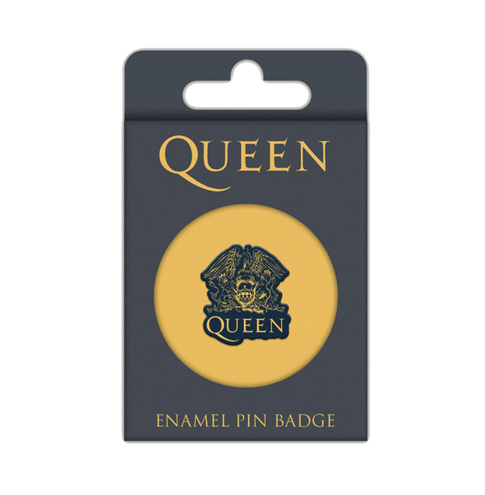 Queen Logo Enamel Pin Badge - www.entertainmentstore.in