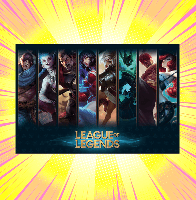 League Of Legends Champions Maxi Poster - www.entertainmentstore.in