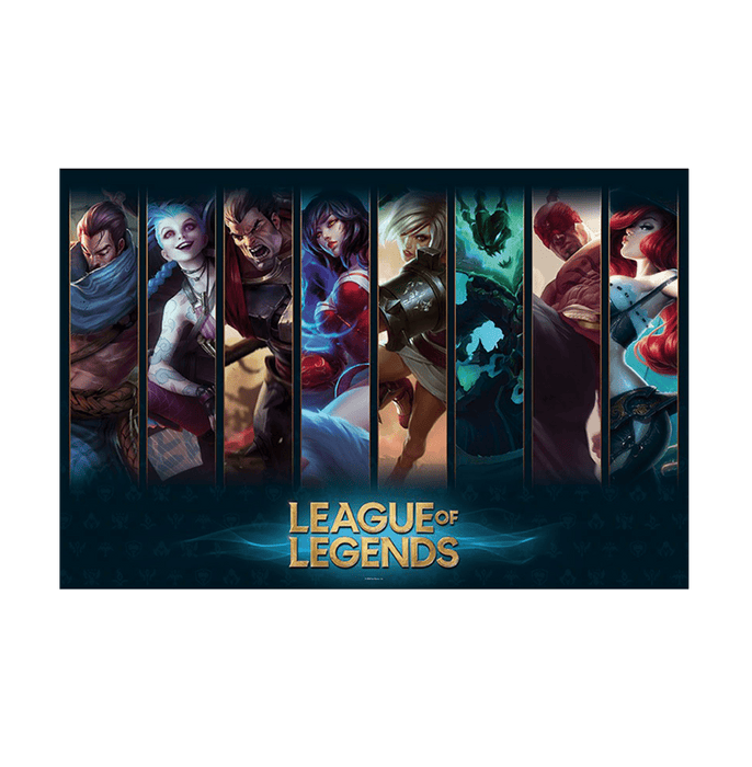 League Of Legends Champions Maxi Poster - www.entertainmentstore.in