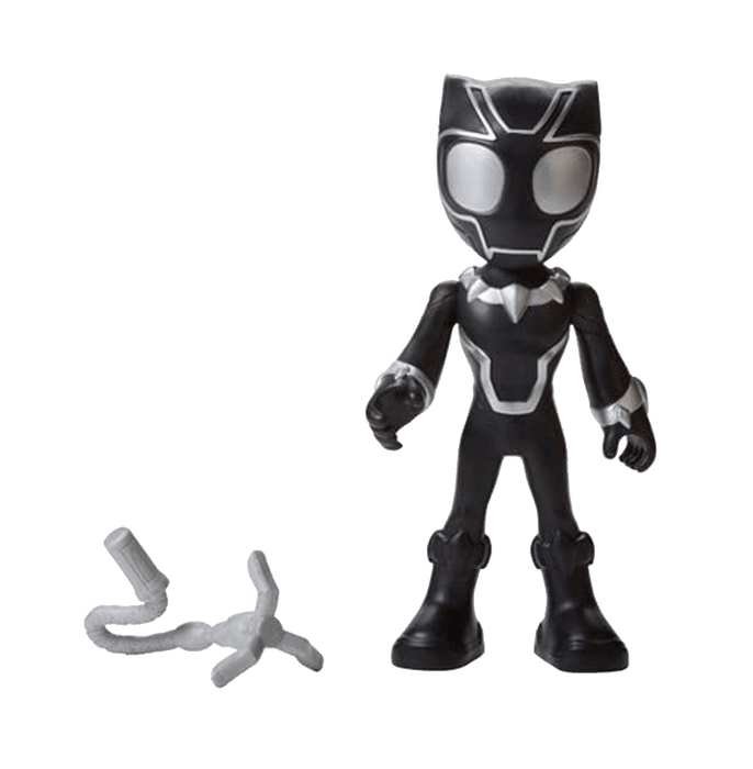 Marvel Spidey And His Amazing Friends Supersized Black Panther 22.5-cm Action Figure - www.entertainmentstore.in
