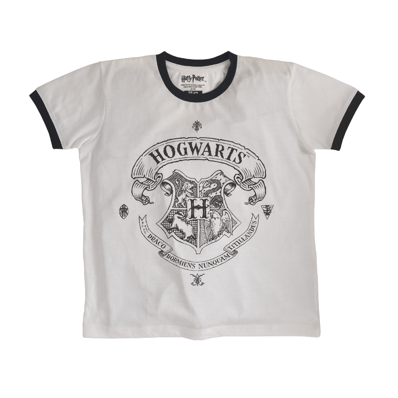 Harry Potter 3393 White Boys T Shirt - www.entertainmentstore.in