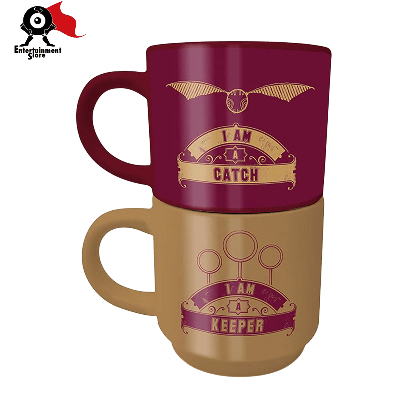 Harry Potter (Catch & Keeper) Stackable Mug Set