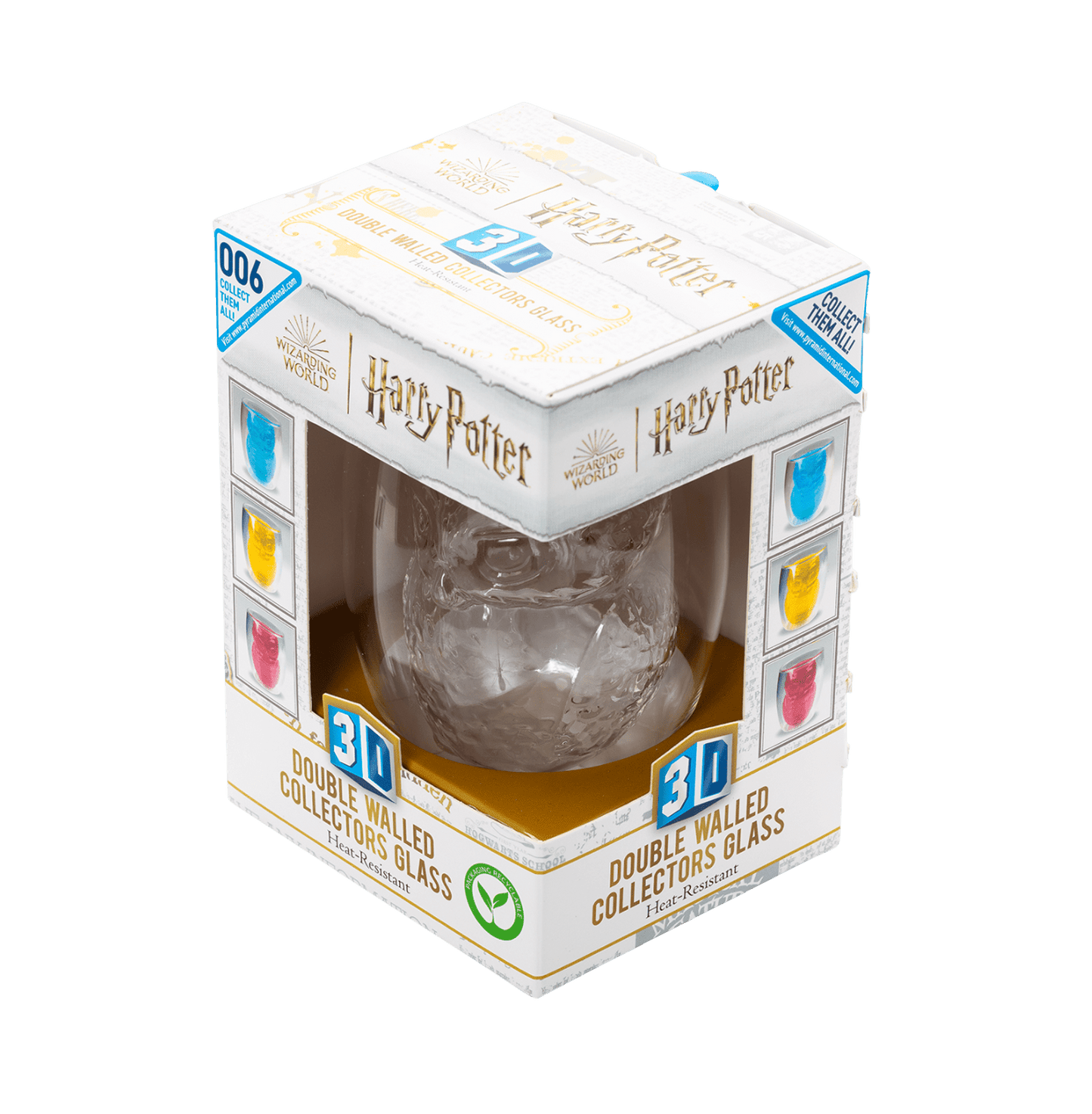 Harry Potter (Hedwig) 3D Feature Glass