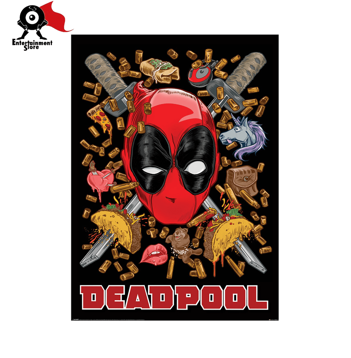 Deadpool (Chimichanga) Maxi Poster