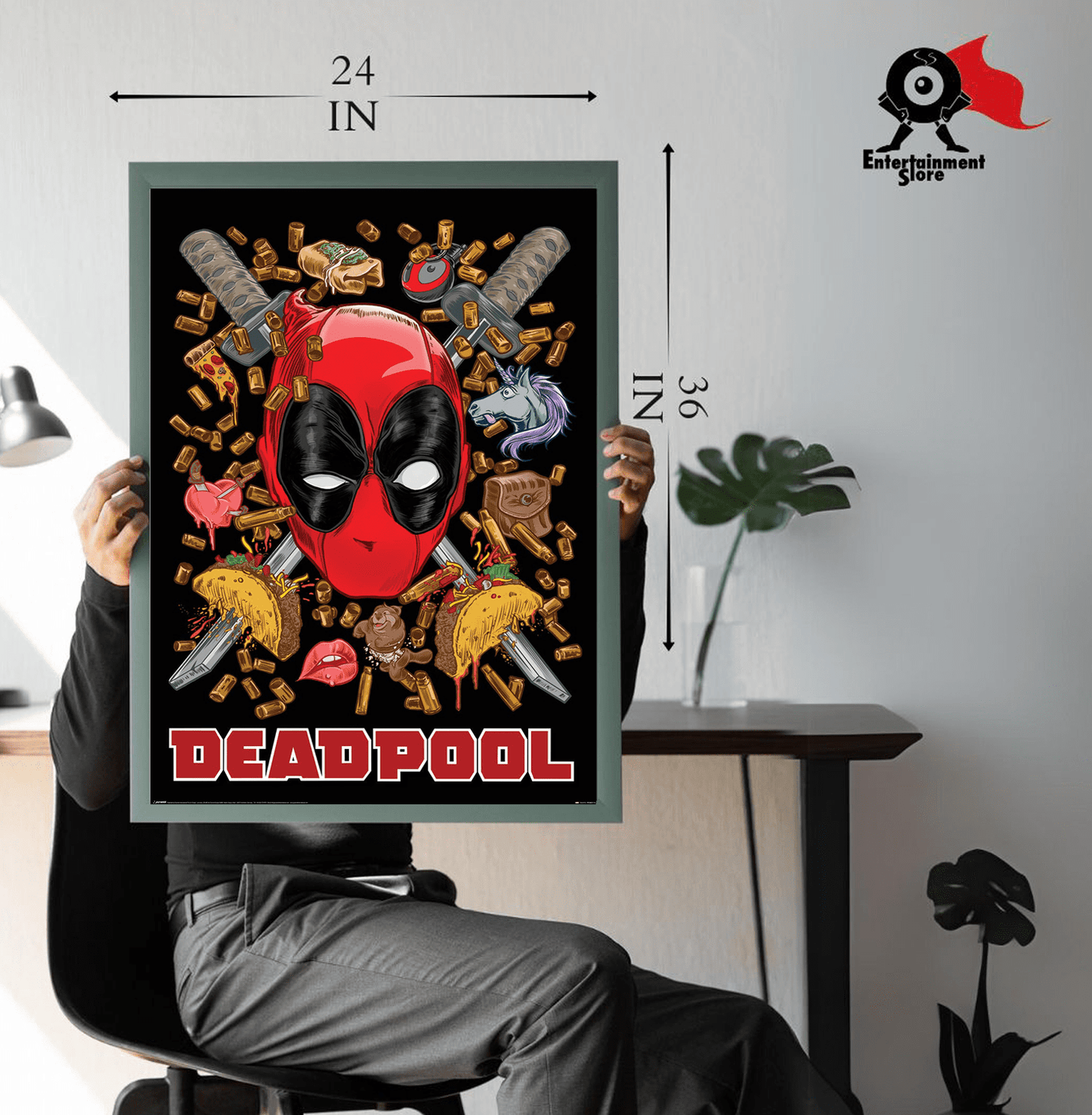 Deadpool (Chimichanga) Maxi Poster