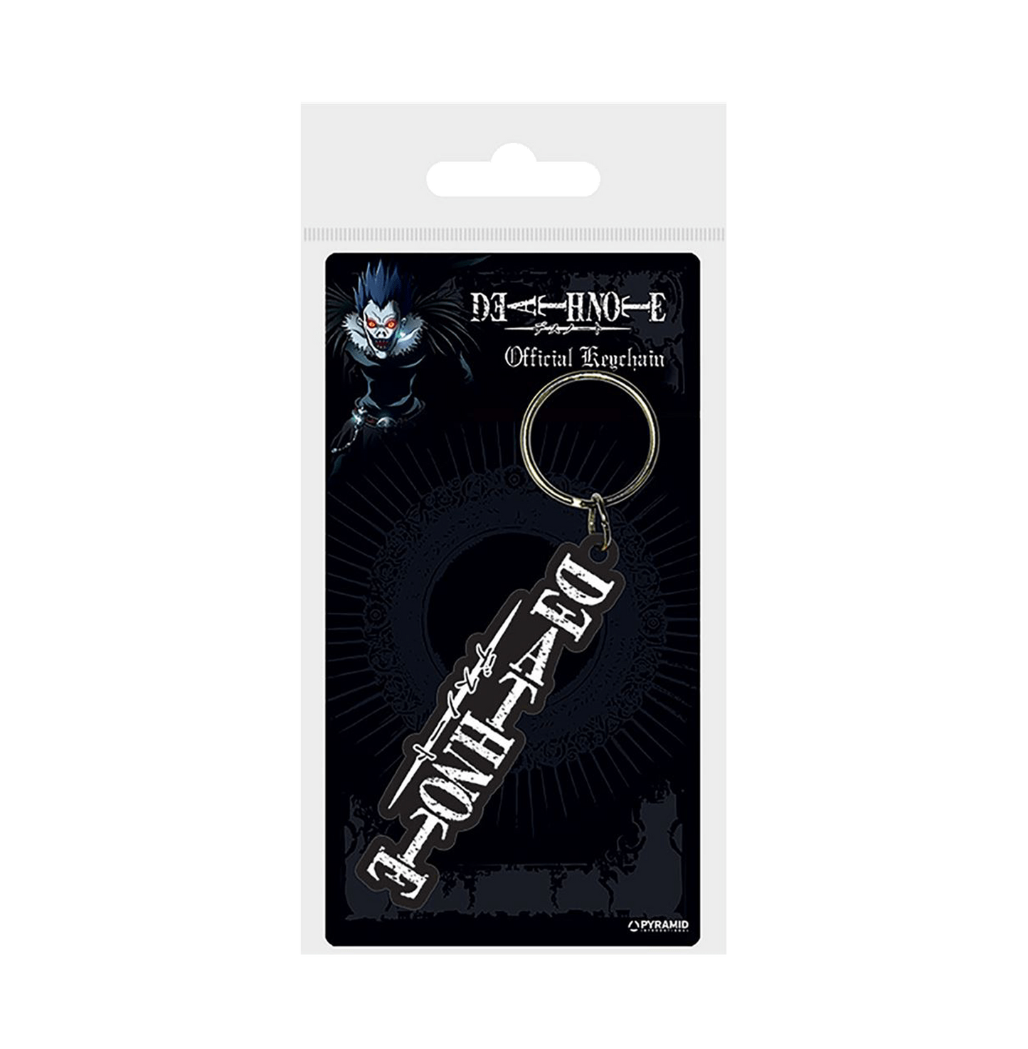 Death Note Logo Pvc Keychain