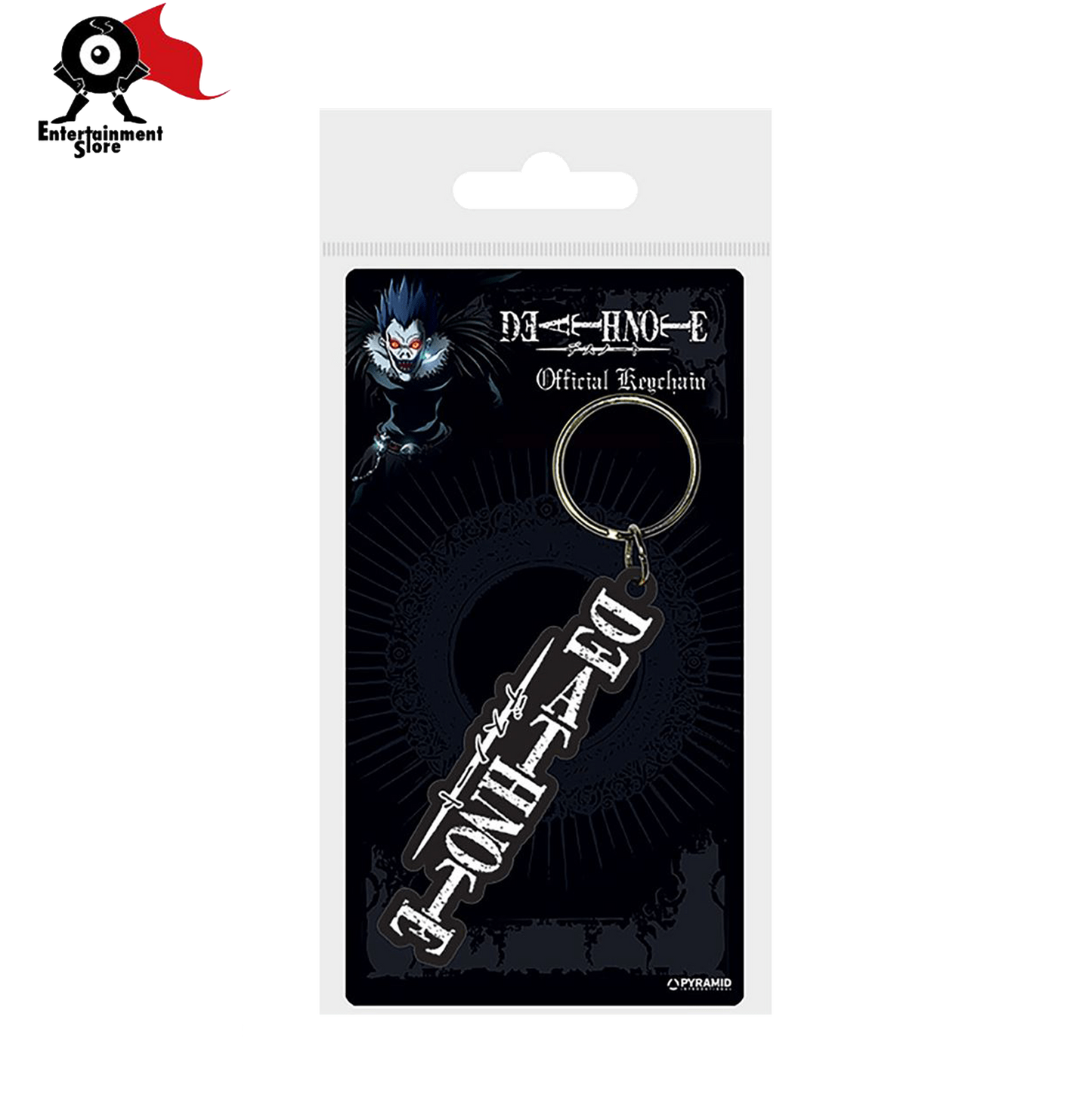 Death Note Logo Pvc Keychain