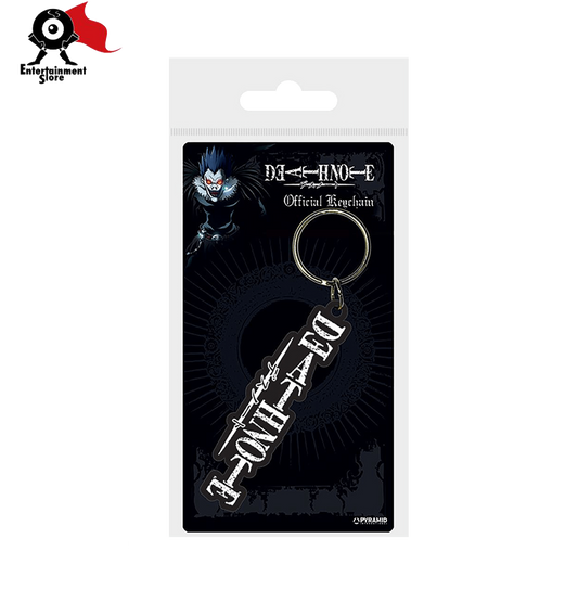 Death Note Logo Pvc Keychain