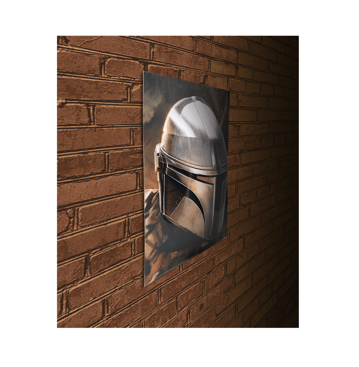 Star Wars Mandalorian 3D Poster Popheads