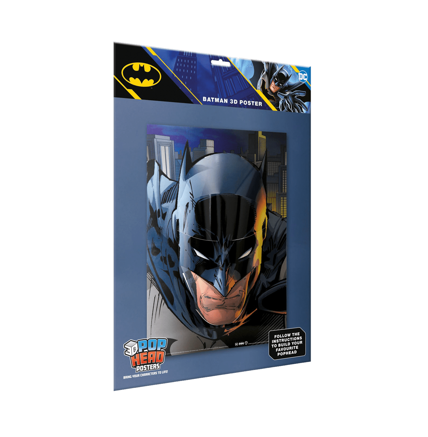 Batman The Cowl The Scowl 3D Poster Popheads