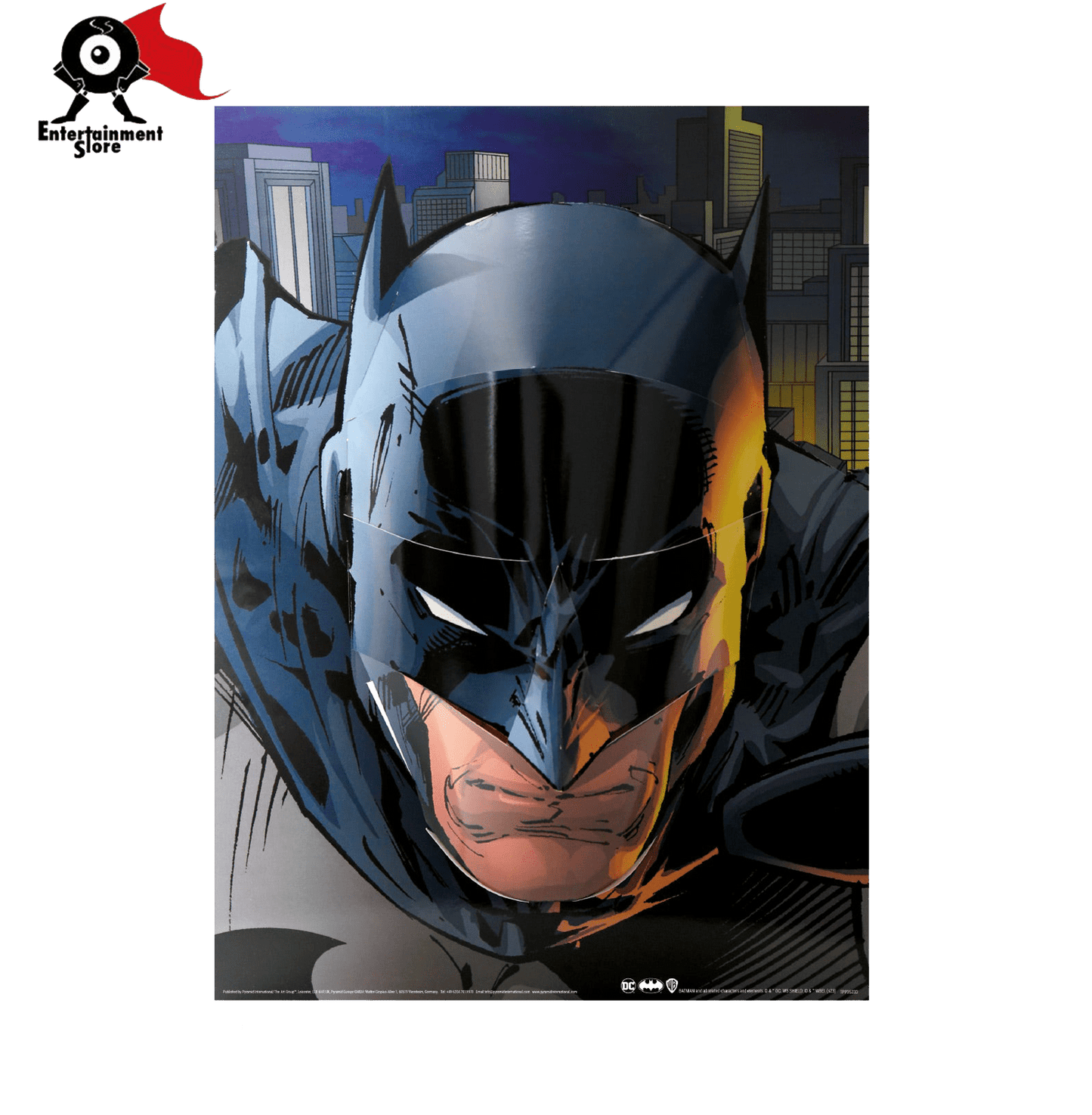 Batman The Cowl The Scowl 3D Poster Popheads