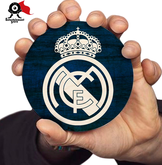 Real Madrid Wooden Coaster