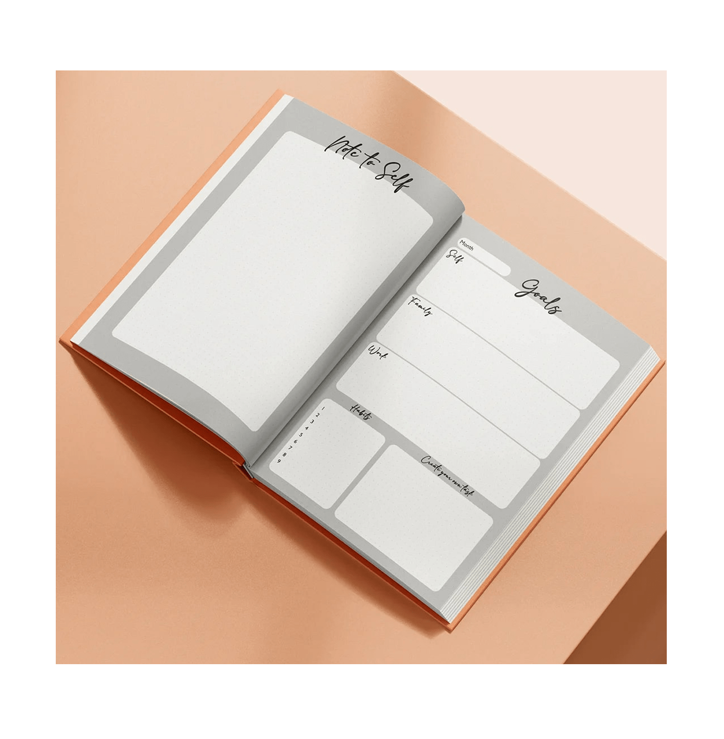 Happy Being Undated Planner