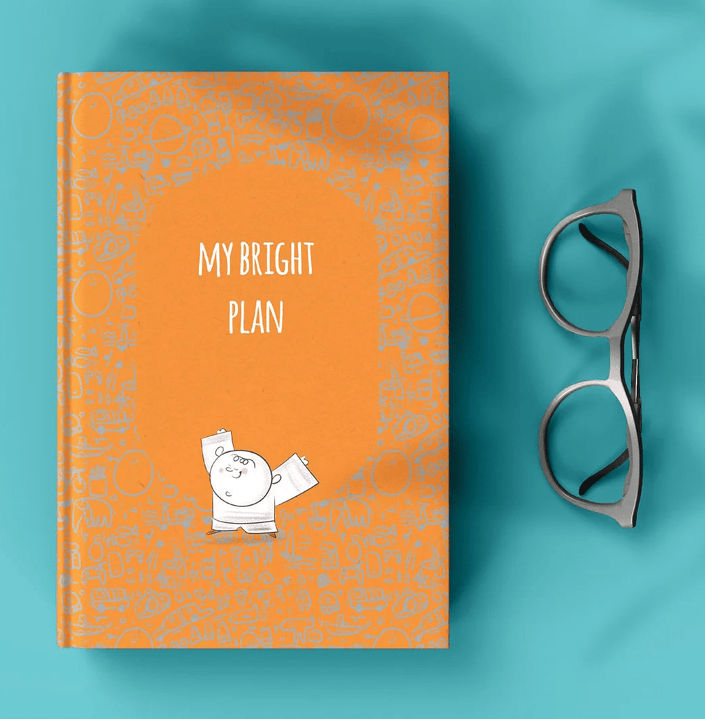 My Bright Plan Hard Case A5 Undated Daily Planner