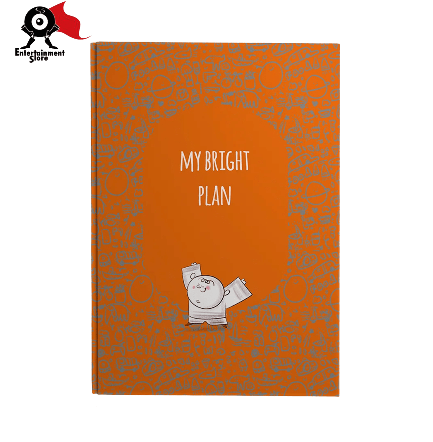 My Bright Plan Hard Case A5 Undated Daily Planner
