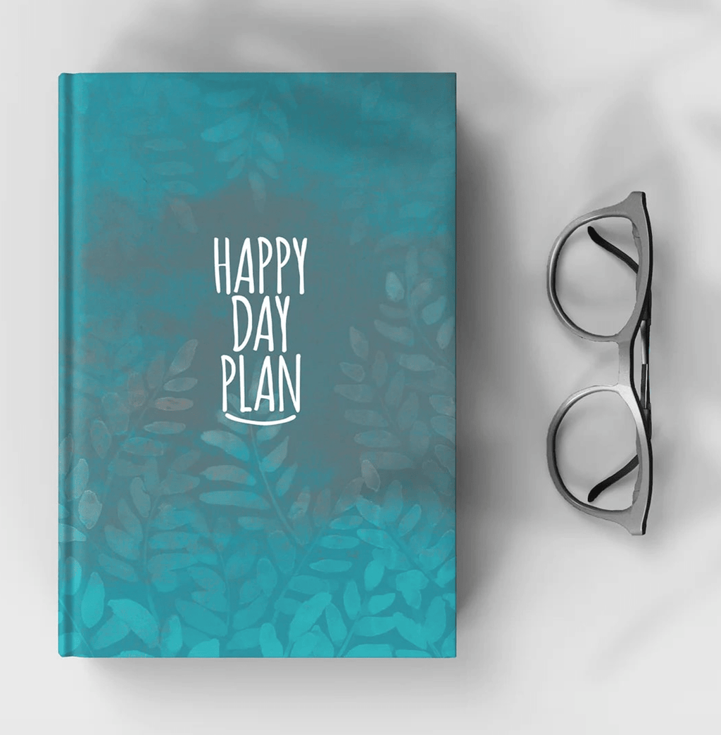 Happy Day Plan Hard Case A5 Undated Daily Planner