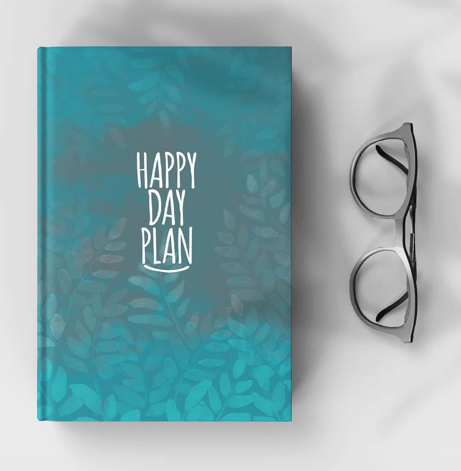 Happy Day Plan Hard Case A5 Undated Daily Planner