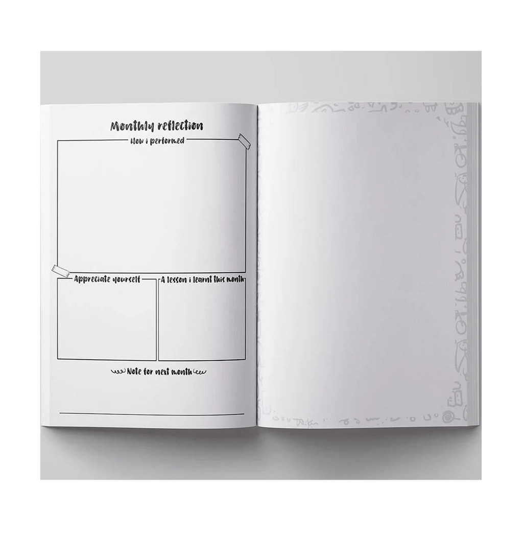 Happy Day Plan Hard Case A5 Undated Daily Planner