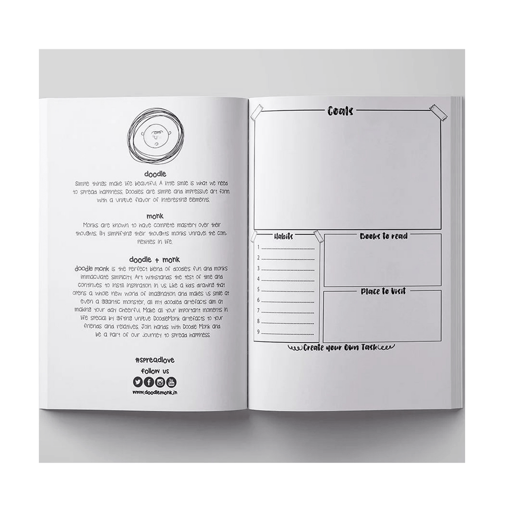 Happy Day Plan Hard Case A5 Undated Daily Planner