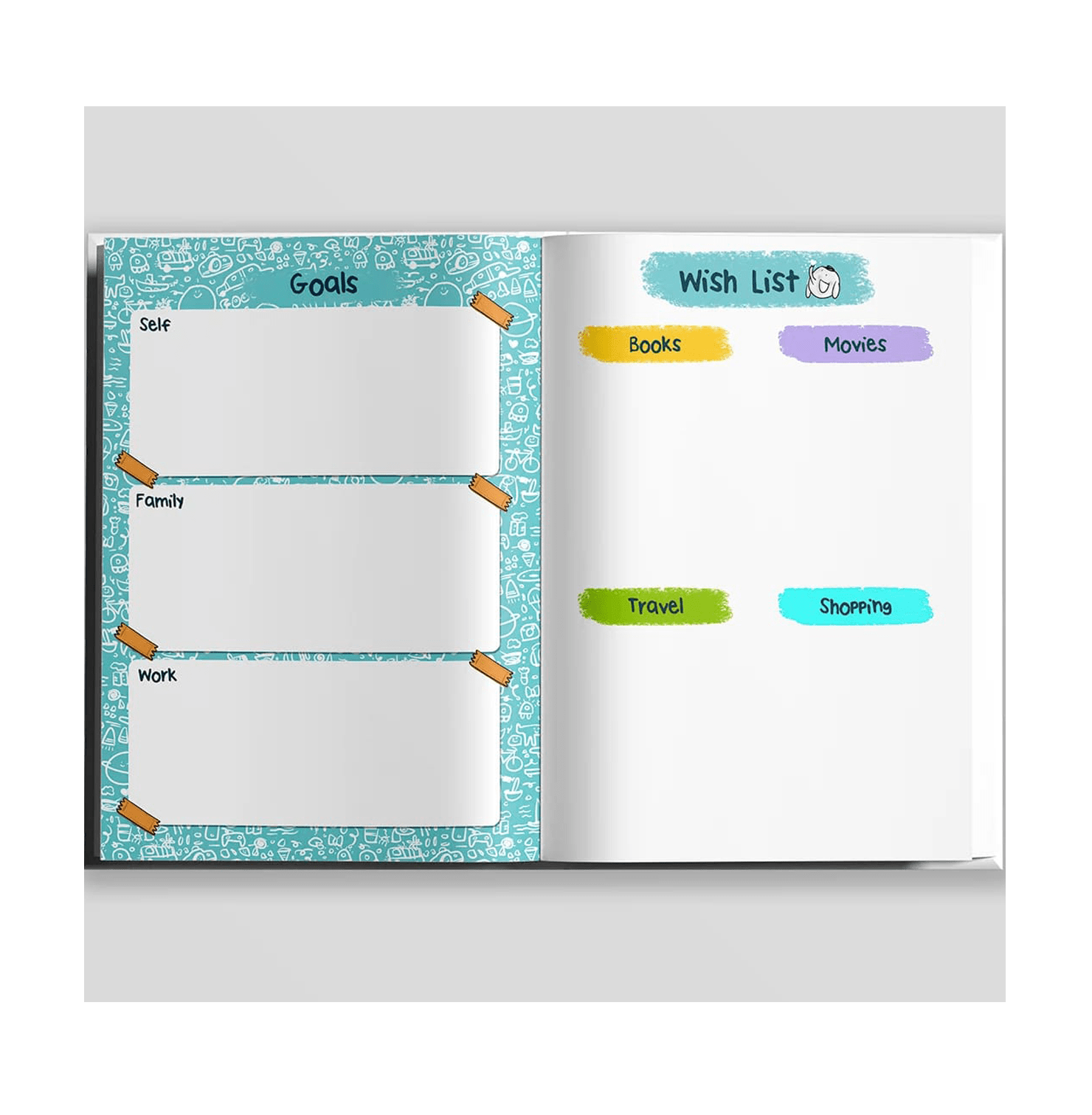 Awesome Life Undated A5 Planner