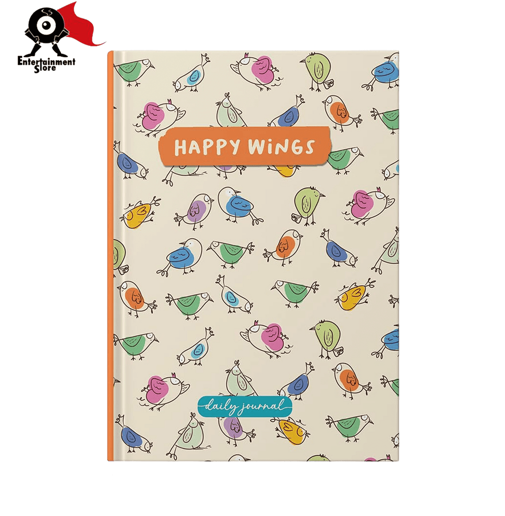 Happy Wings Dotted A5 Journal