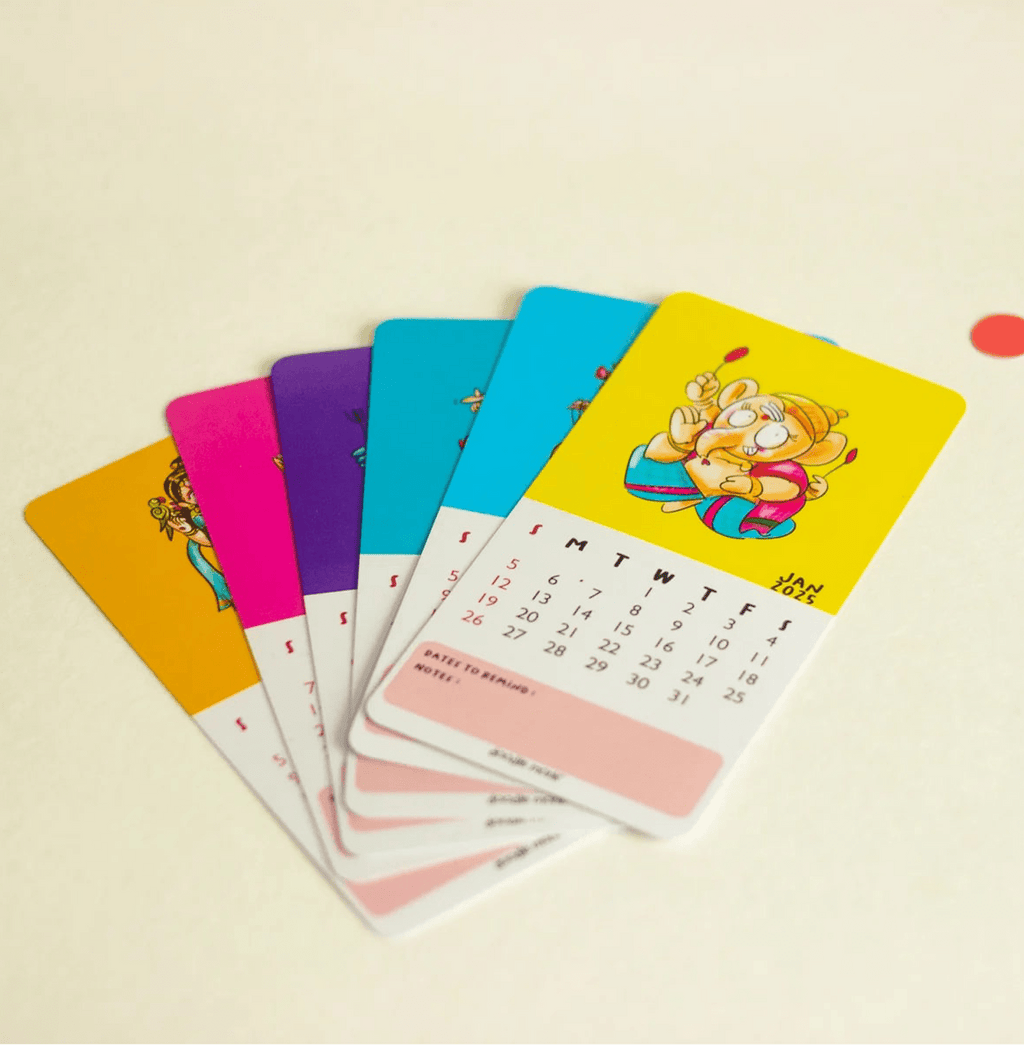 God Tabletop 2025 Calendar