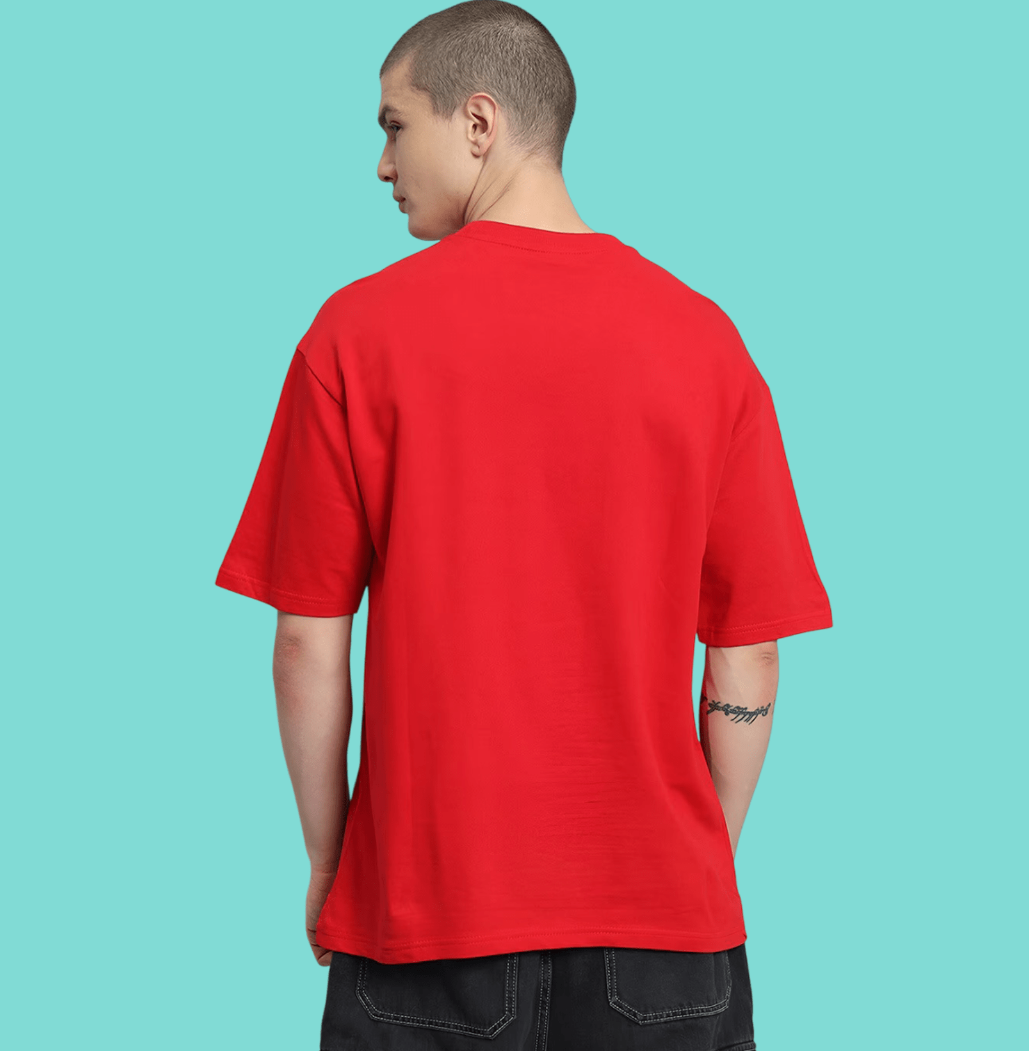 Attack On Titan 3498 Red Regular Fit Mens T Shirt