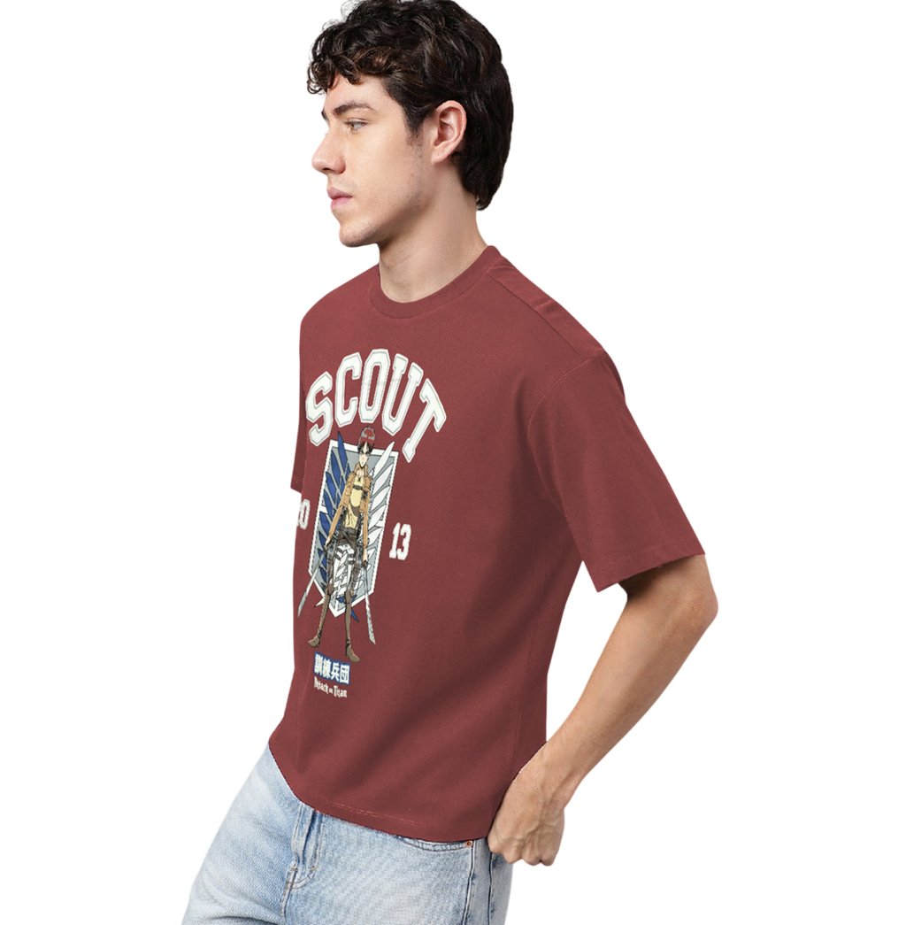 Attack On Titan 2036 Intense Rust Men T Shirt