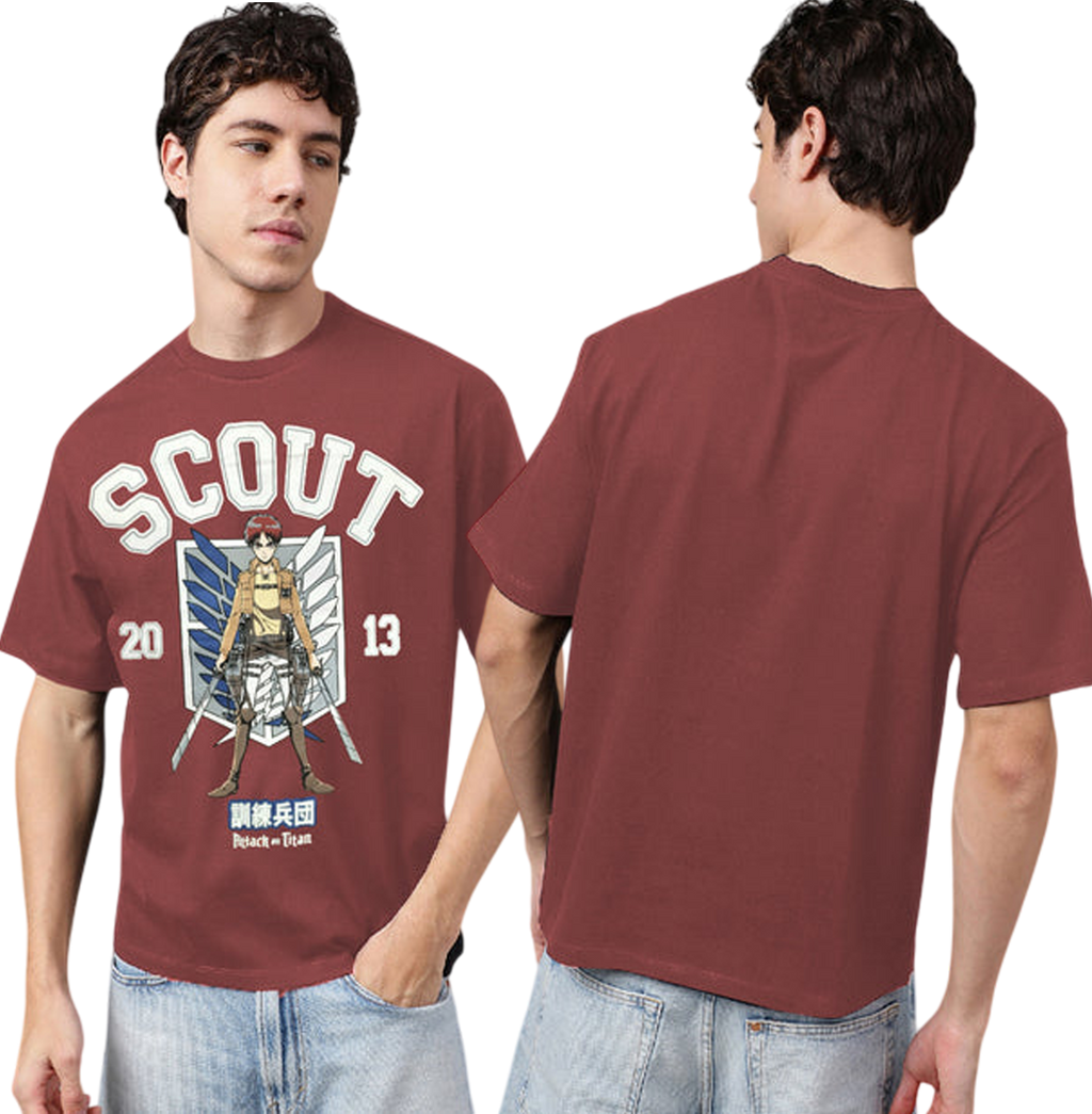 Attack On Titan 2036 Intense Rust Men T Shirt