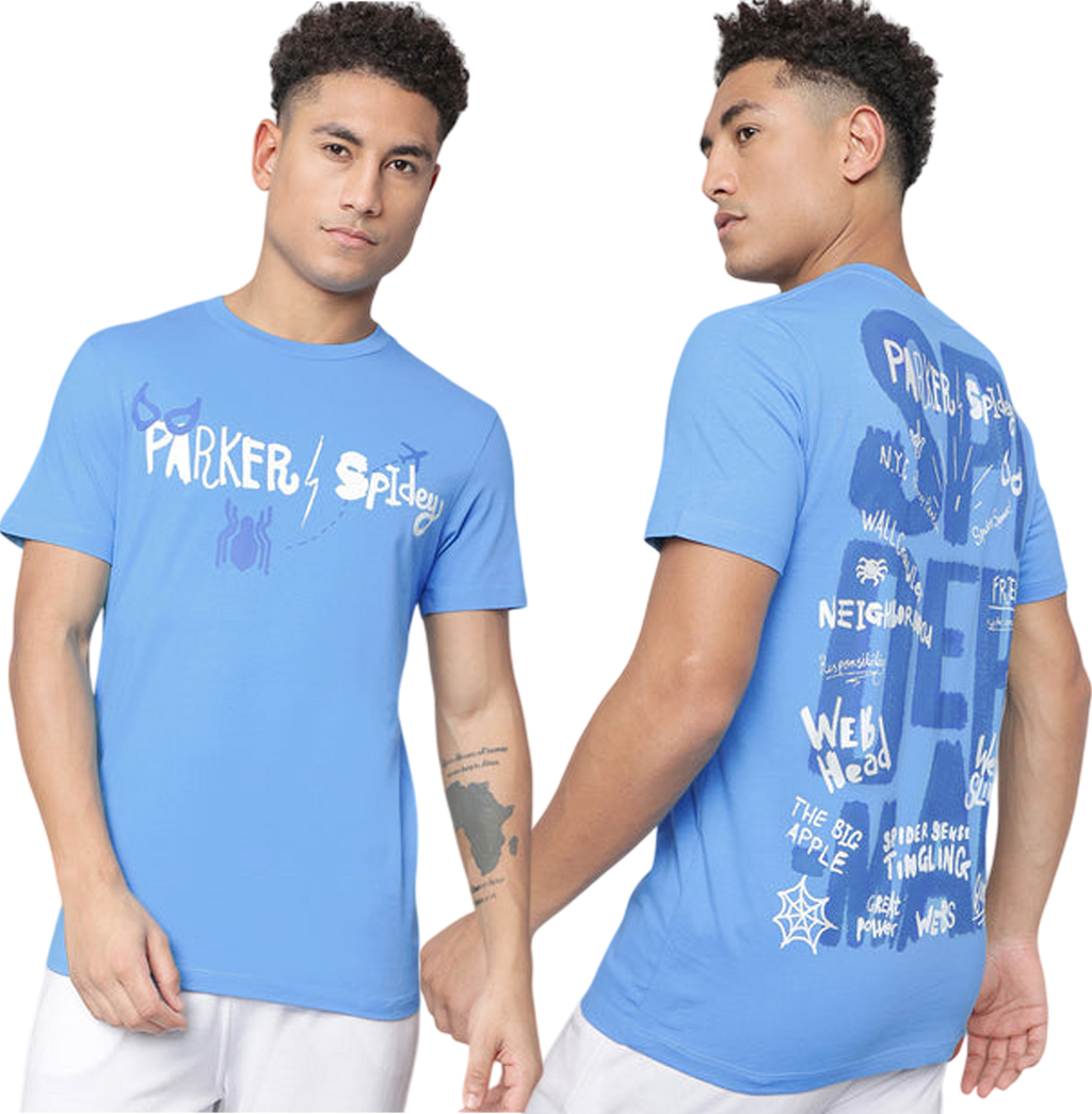 Spiderman 0283 Alaskan Blue Men T Shirt