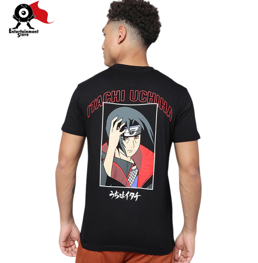 Naruto 2038 Black Men T Shirt