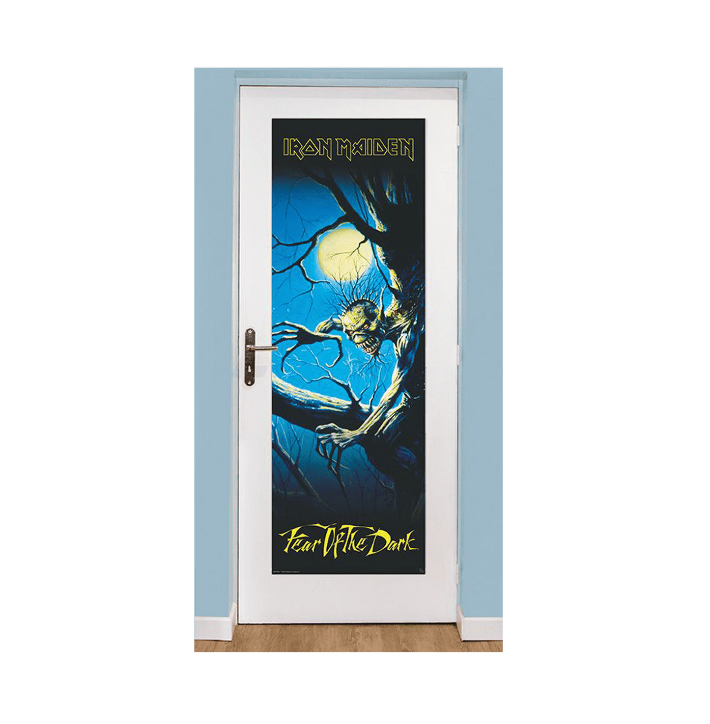 Iron Maiden Fear Of The Dark Door Poster - www.entertainmentstore.in