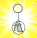 Dragon Ball Dbz Kame Symbol 3D Keychain - www.entertainmentstore.in