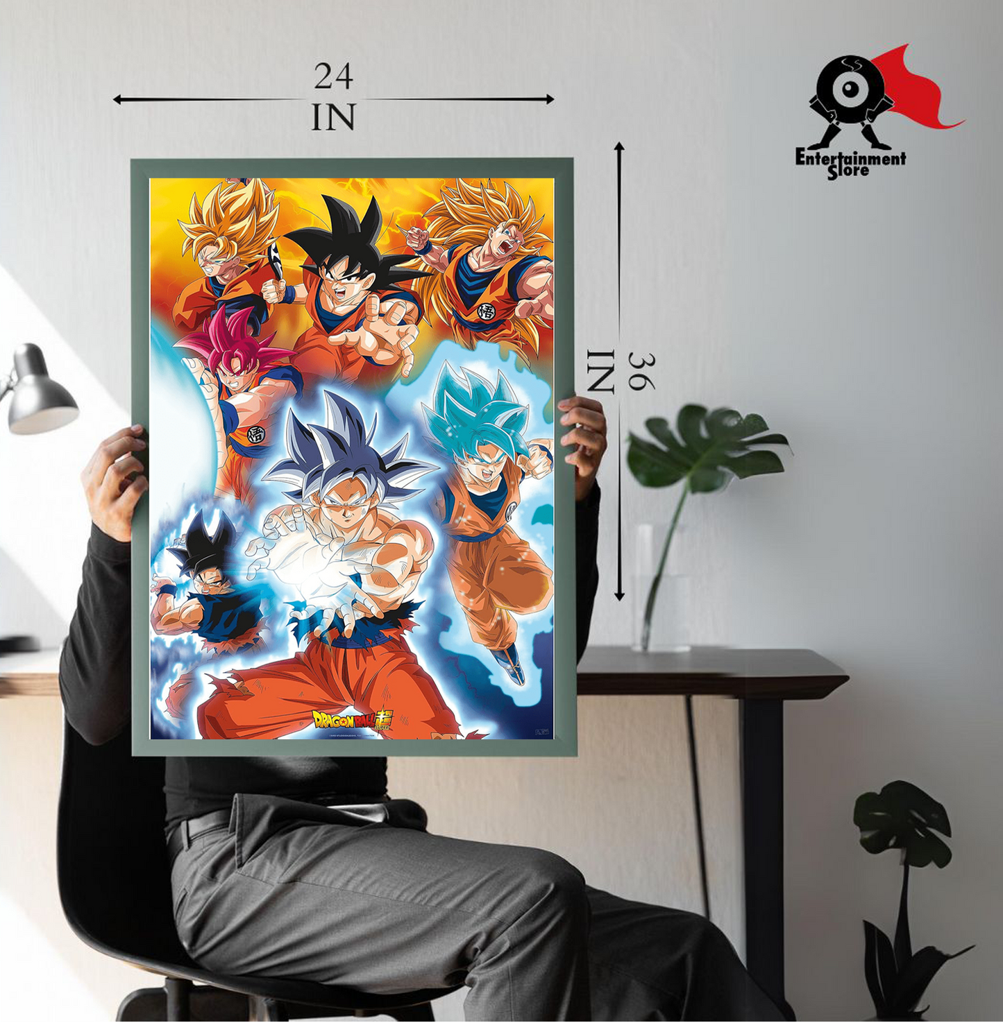 Dragon Ball Super Goku S Transformations Maxi Poster