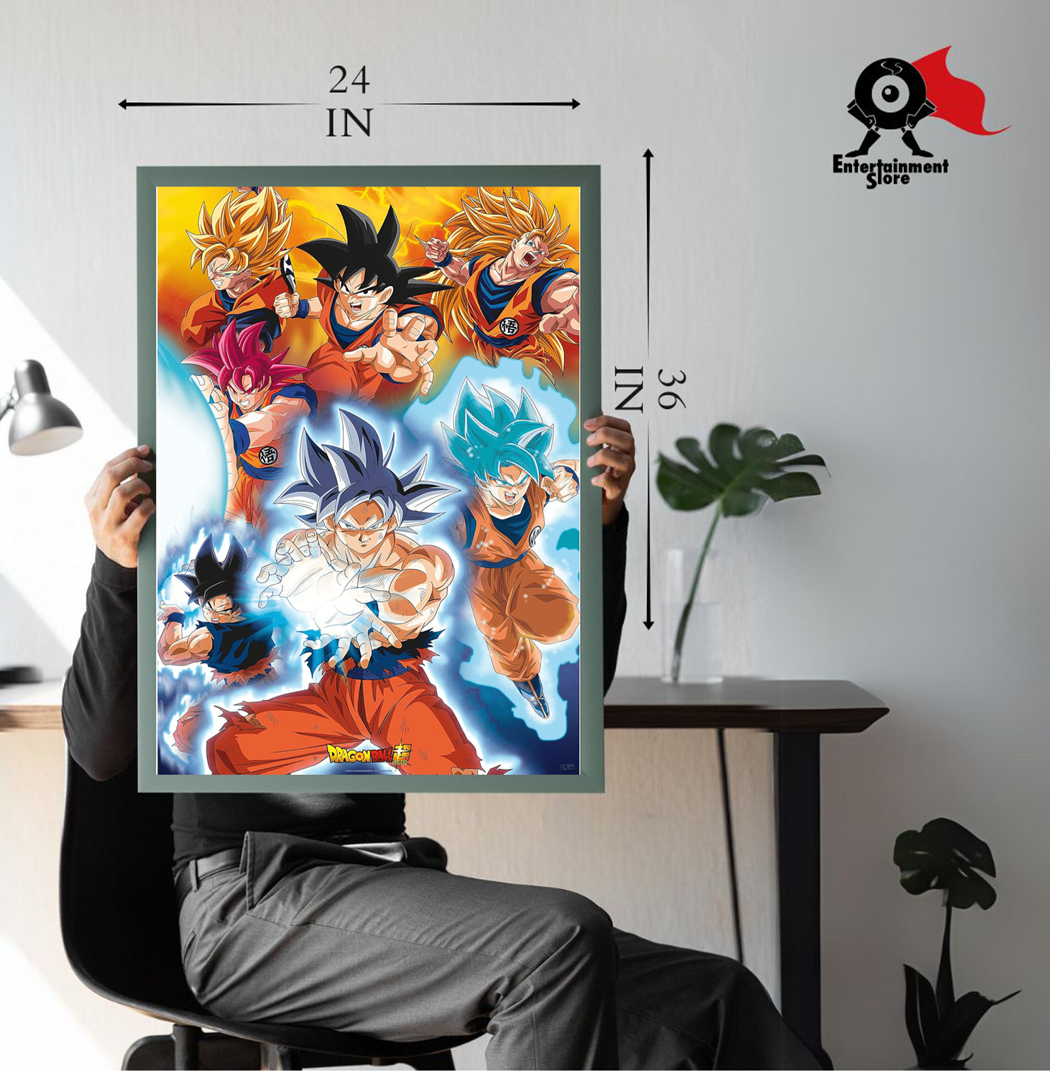 Dragon Ball Super Goku S Transformations Maxi Poster
