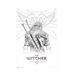 The Witcher Geralt Sketch Maxi Poster - www.entertainmentstore.in
