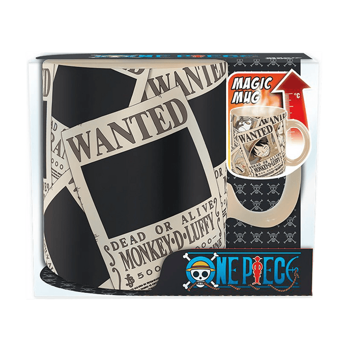 One Piece Wanted Heat Change Mug - www.entertainmentstore.in