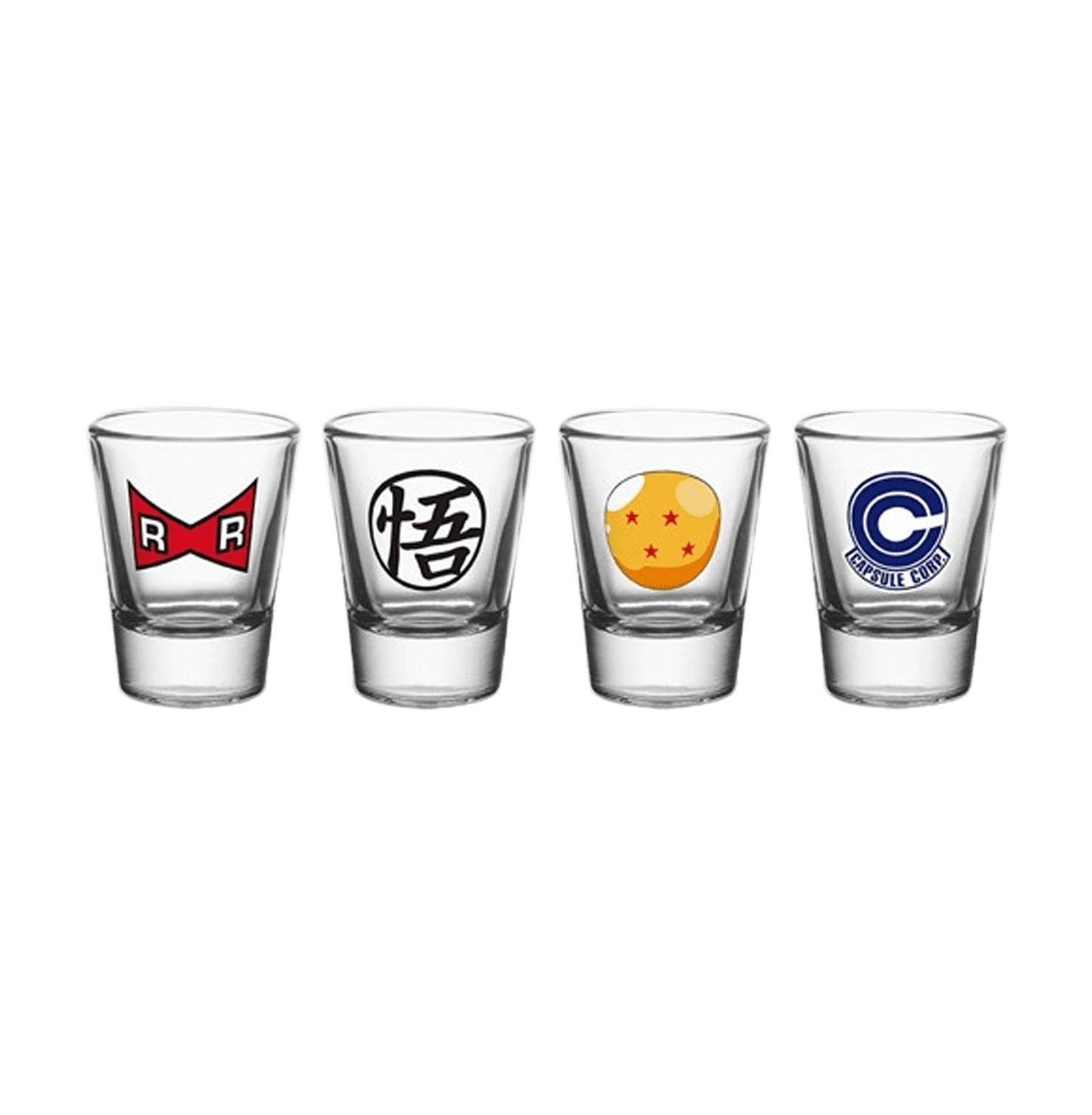 Dragon Ball Dbz Mix Set Of 4 Shooters - www.entertainmentstore.in