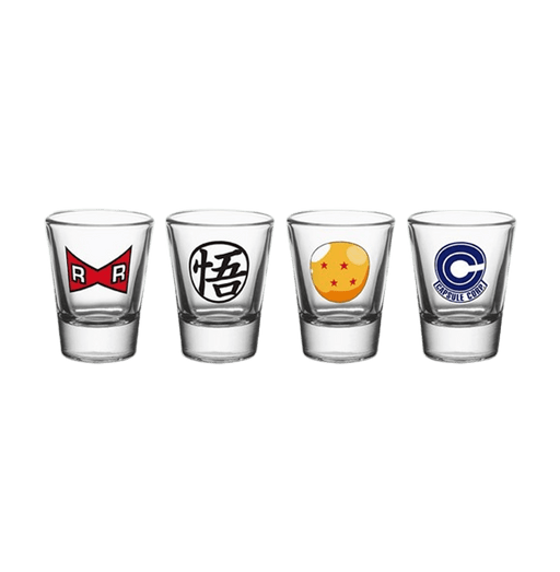 Dragon Ball Dbz Mix Set Of 4 Shooters - www.entertainmentstore.in