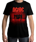AC DC Power Up India Black T shirt