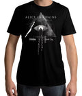 ALICE IN CHAINS RAINIER FOG BLACK T SHIRT