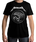 Metallica Snake Black Album T shirt