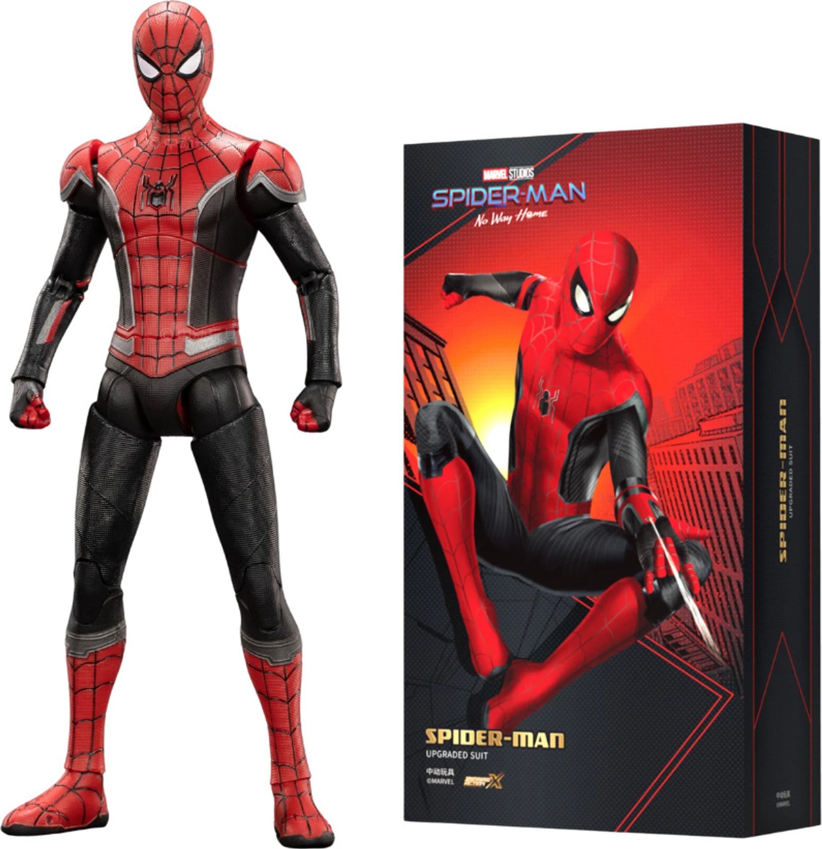 Marvel Spider Man Upgraded Suit 7 Inch