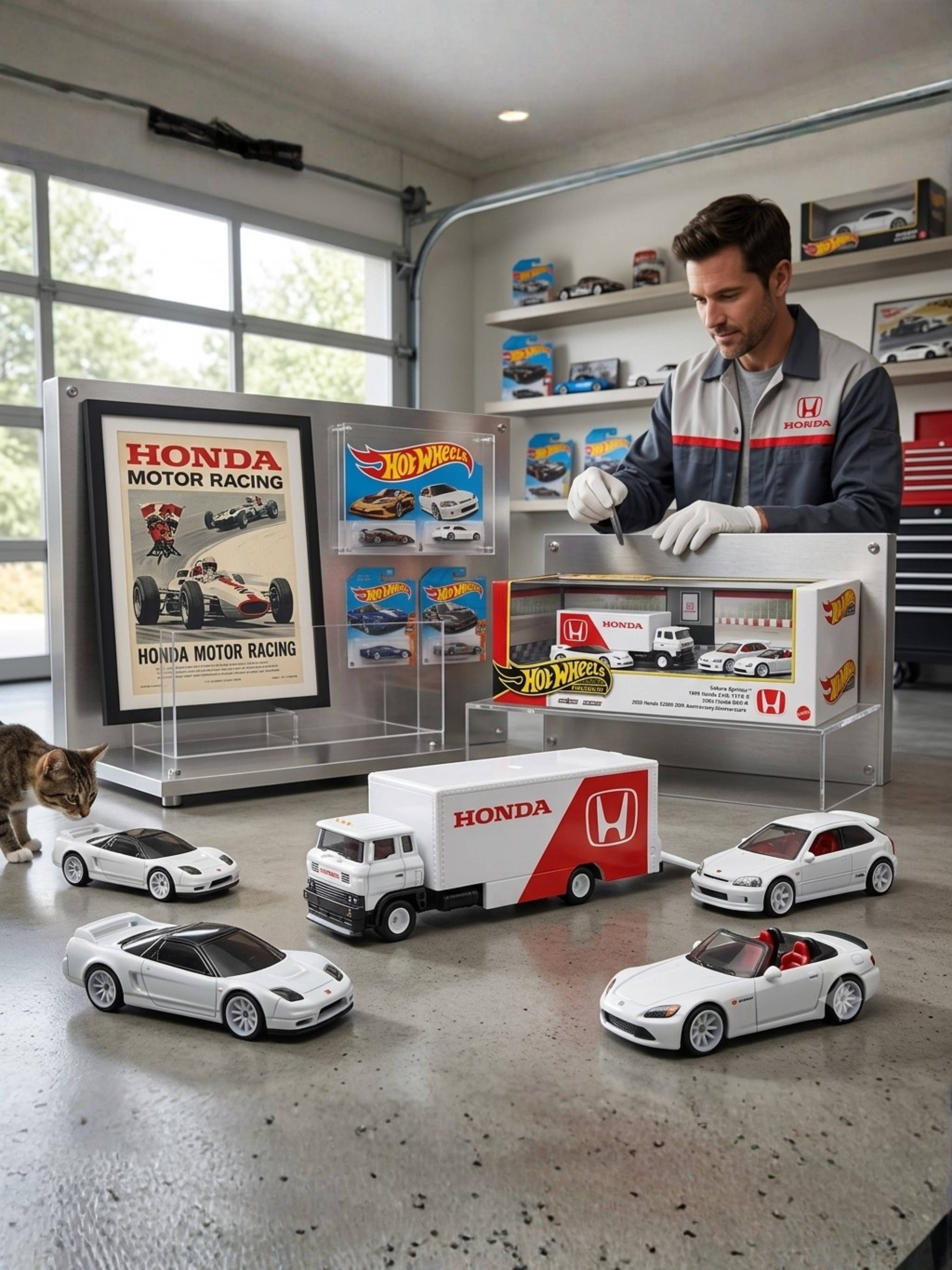 Hot Wheels Premium Honda Collection Set
