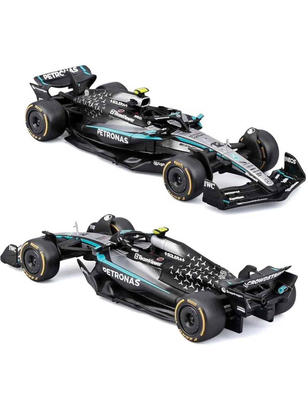 Bburago 1/43 F1 W16 Kimi Antonelli Die-Cast Model Set