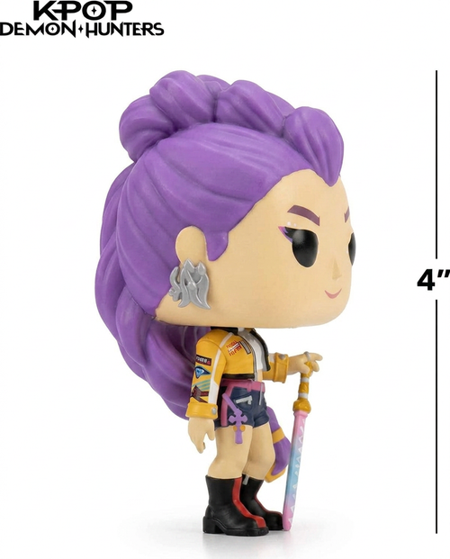 Funko Pop! K-Pop Demon Hunters Vinyl Figure - Purple Hair