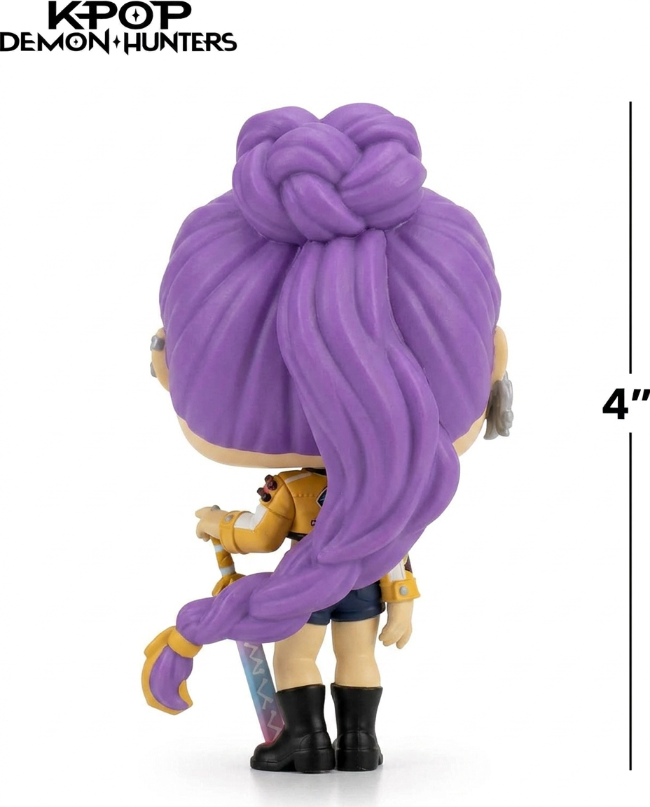 Funko Pop! K-Pop Demon Hunters Vinyl Figure - Purple Hair
