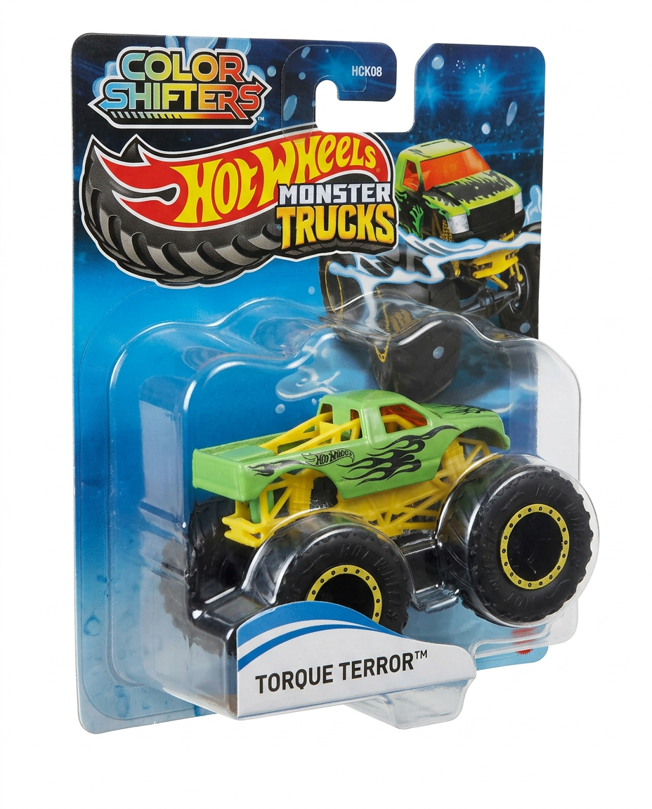 Hot Wheels Monster Trucks Color Shifters Torque Terror